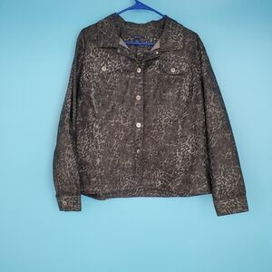 westbound Jean Jacket Size Large Stretch